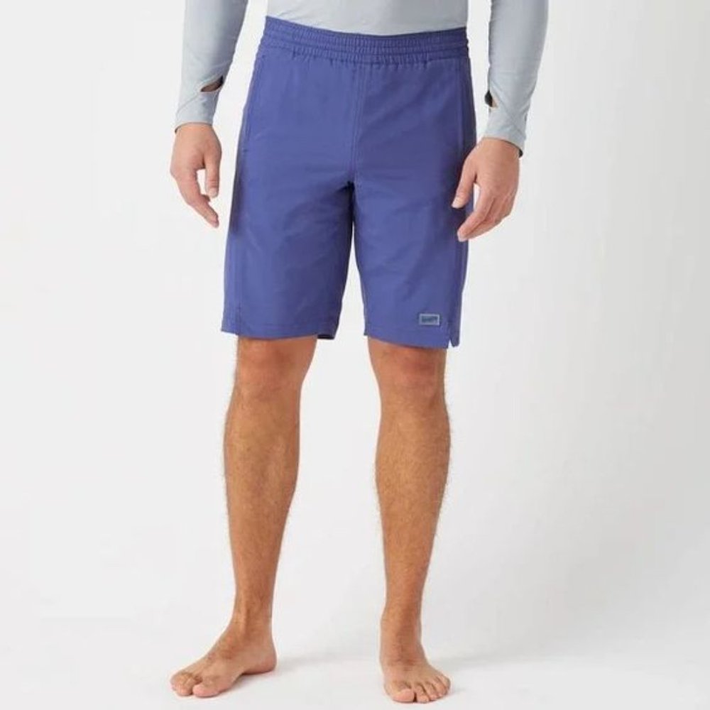 Duluth Men's Pier Genius 11" Swim Trunks Board Shorts Blue Size XXL NWT